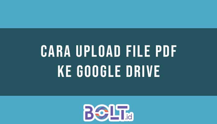 Upload File PDF ke Google Drive